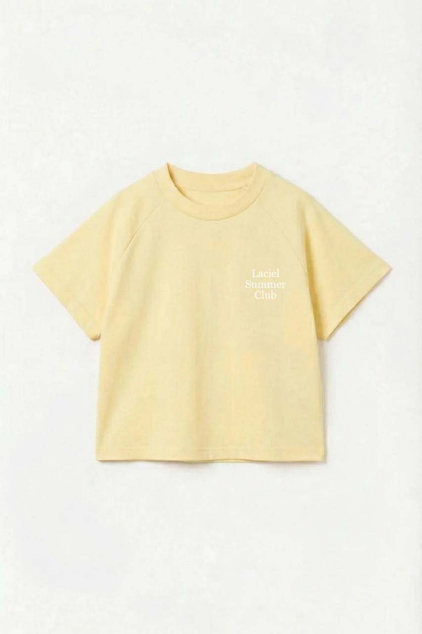 Summer Club yellow T-shirt