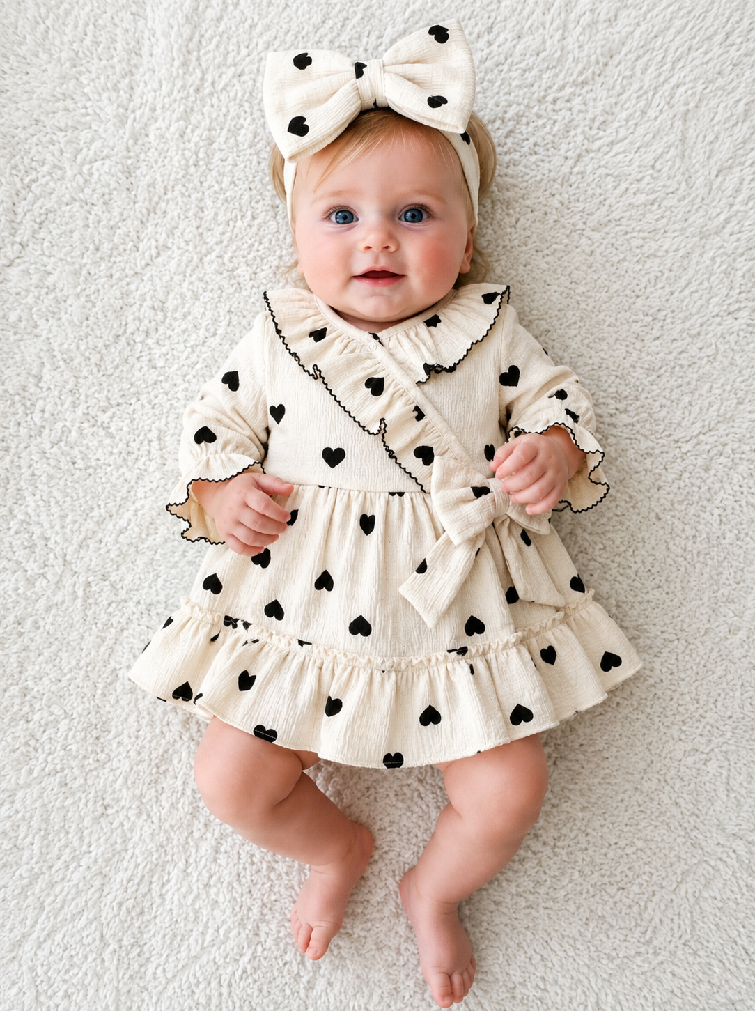 Heart Ruffle Dress