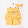 Golden Bloom Dress