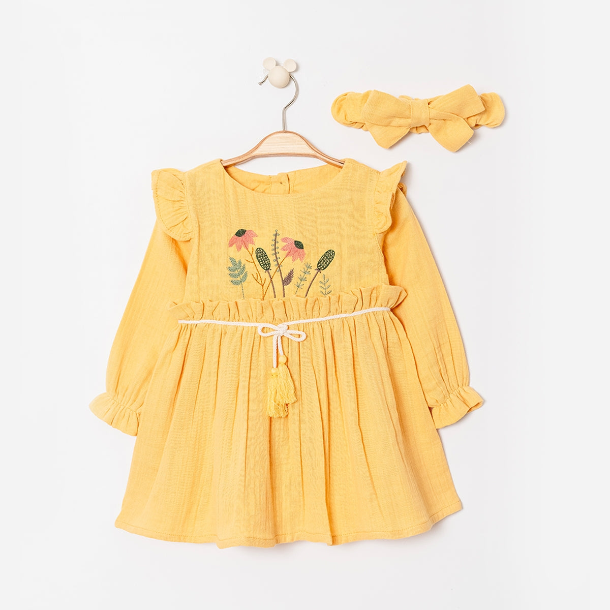Golden Bloom Dress
