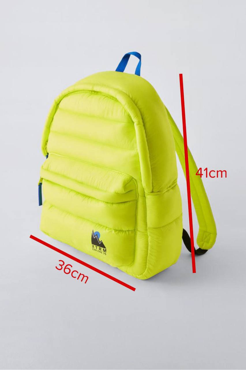 Puffy Back Bag