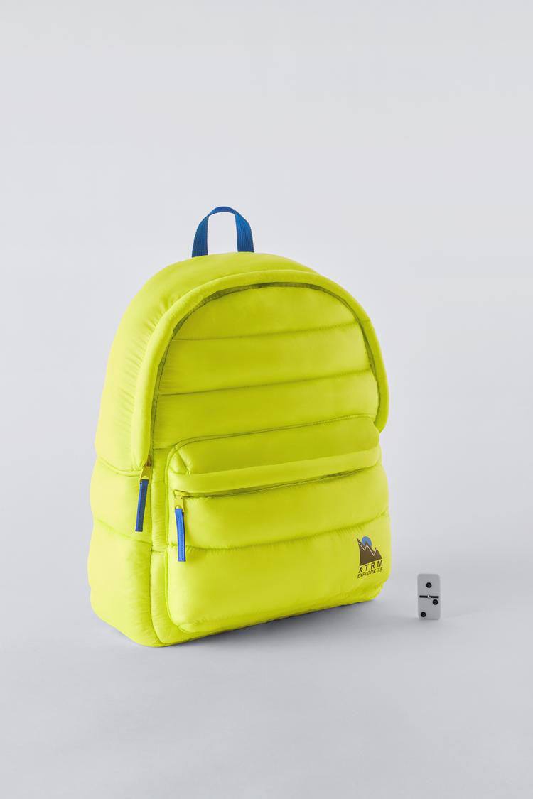 Puffy Back Bag
