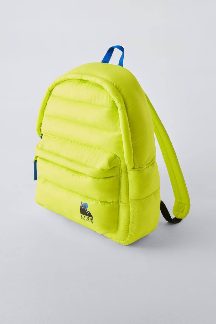 Puffy Back Bag