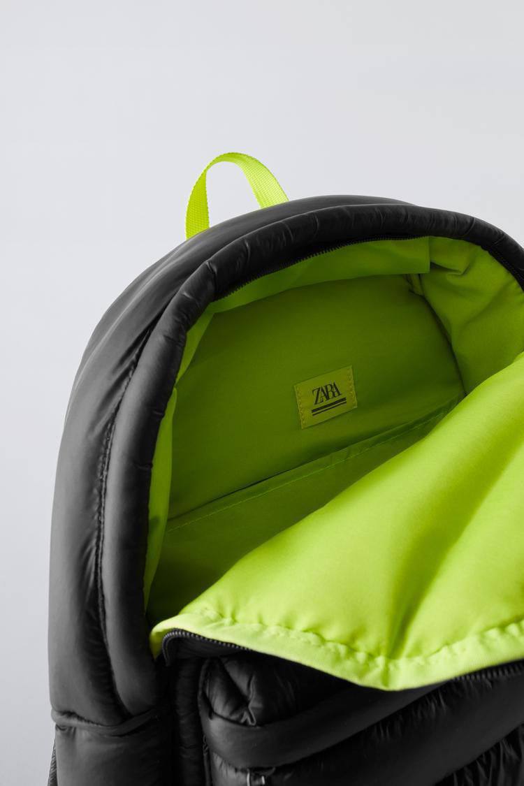 Puffy Back Bag