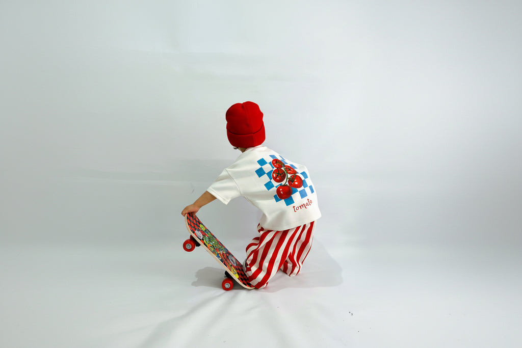 Red Stripe Pants