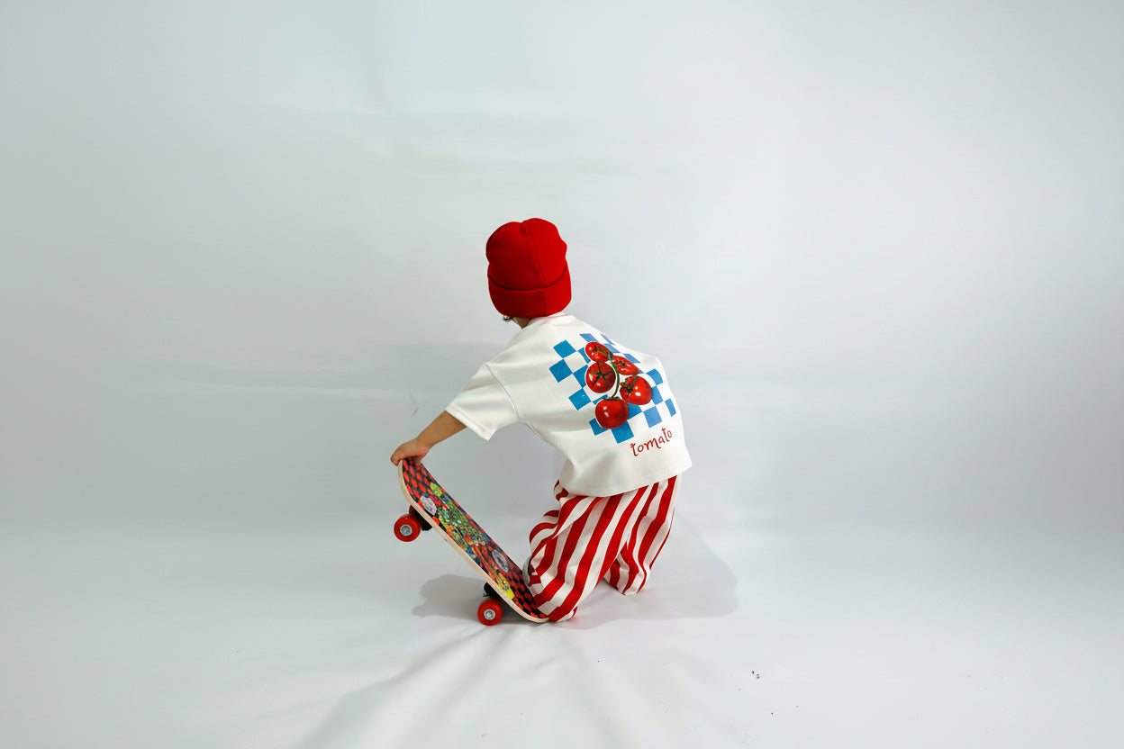 Red Stripe Pants