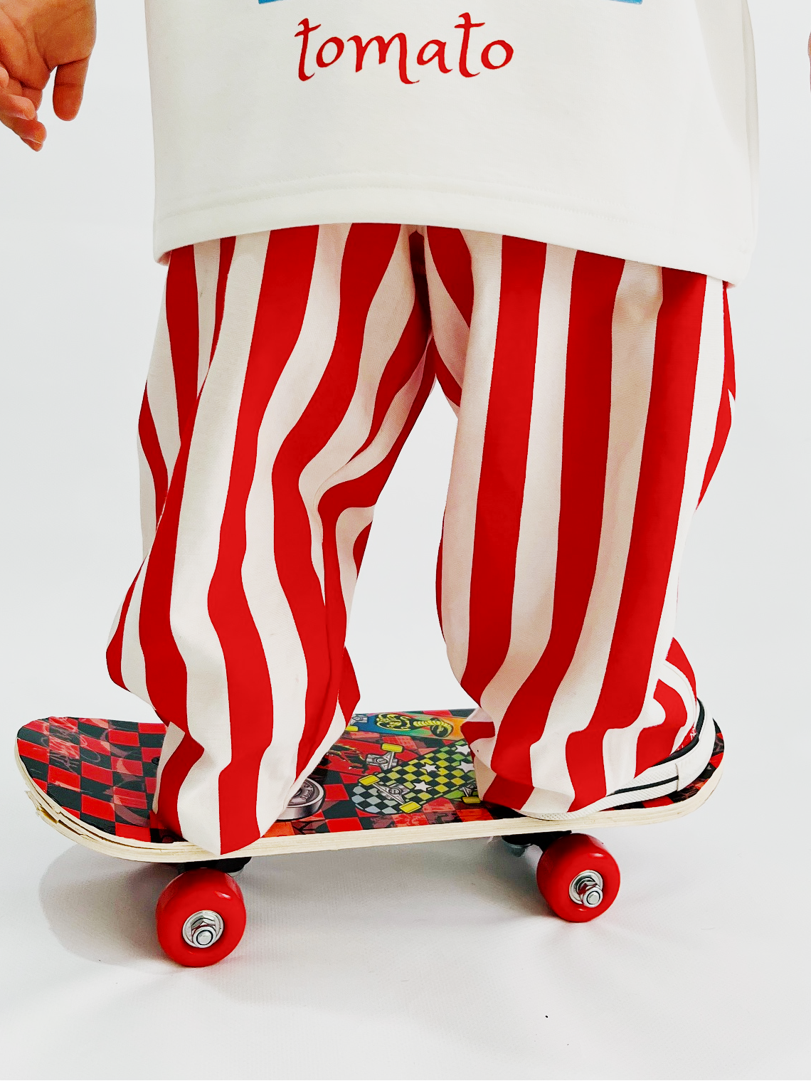 Red Stripe Pants