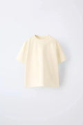 Oversize Basic T-Shirt - Beige