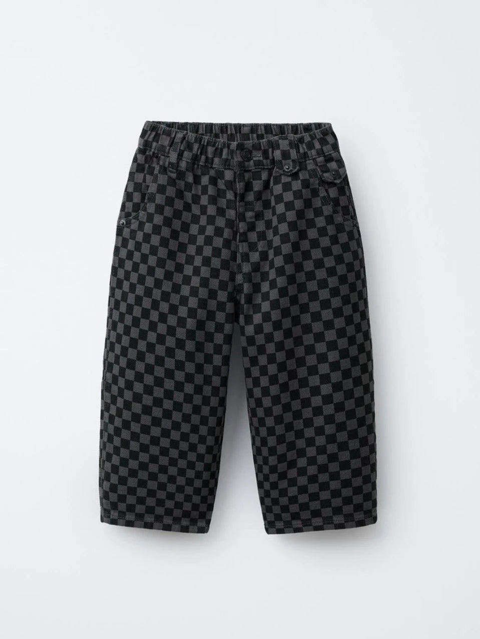 Damalı Balloon Pants