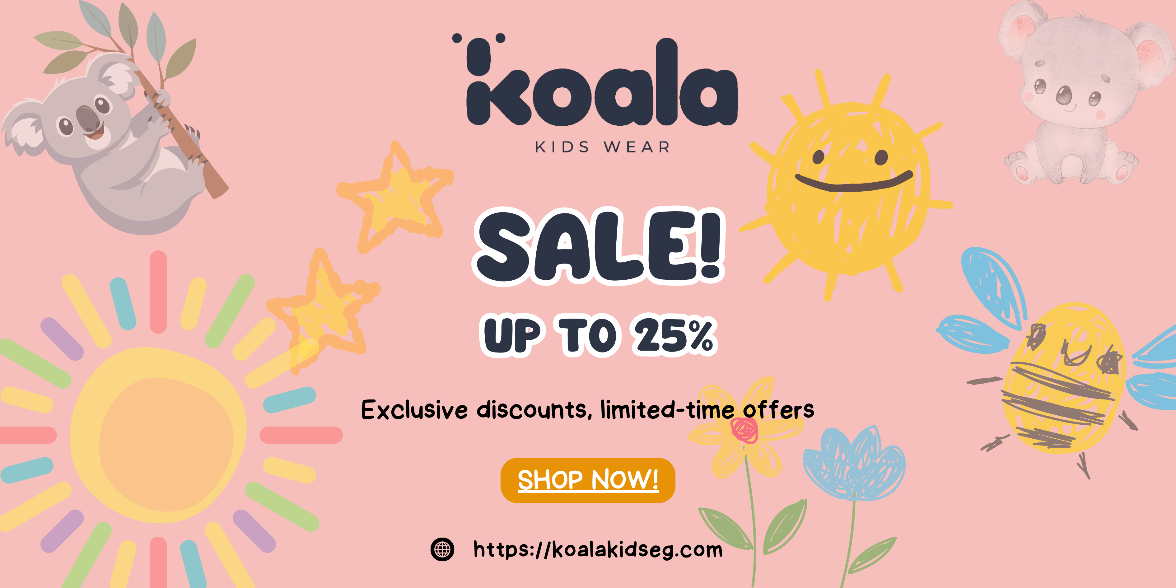 Koala Kids Wear Sale — up to 25% off