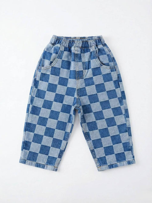CheckerChic Denim Joys